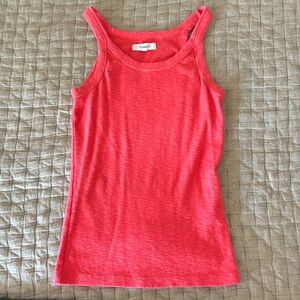 Madewell Red Tank Size XS